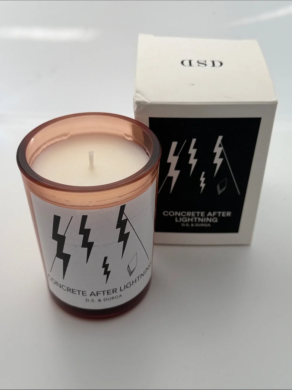 NIB - D.S. & DURGA Concrete After Lightning Scented Candle - 7oz / 200g